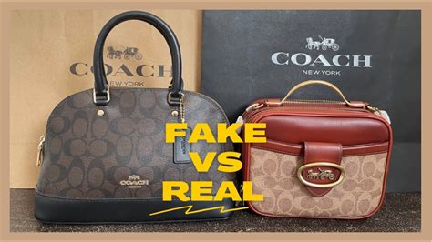 how to spot coach fake bag|authentic coach tag inside purse.